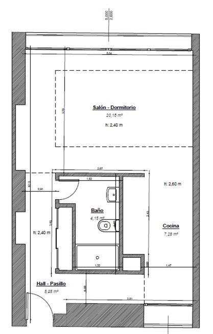 Estudio En Plaza Vara Del Rey Madrid Exteriör bild